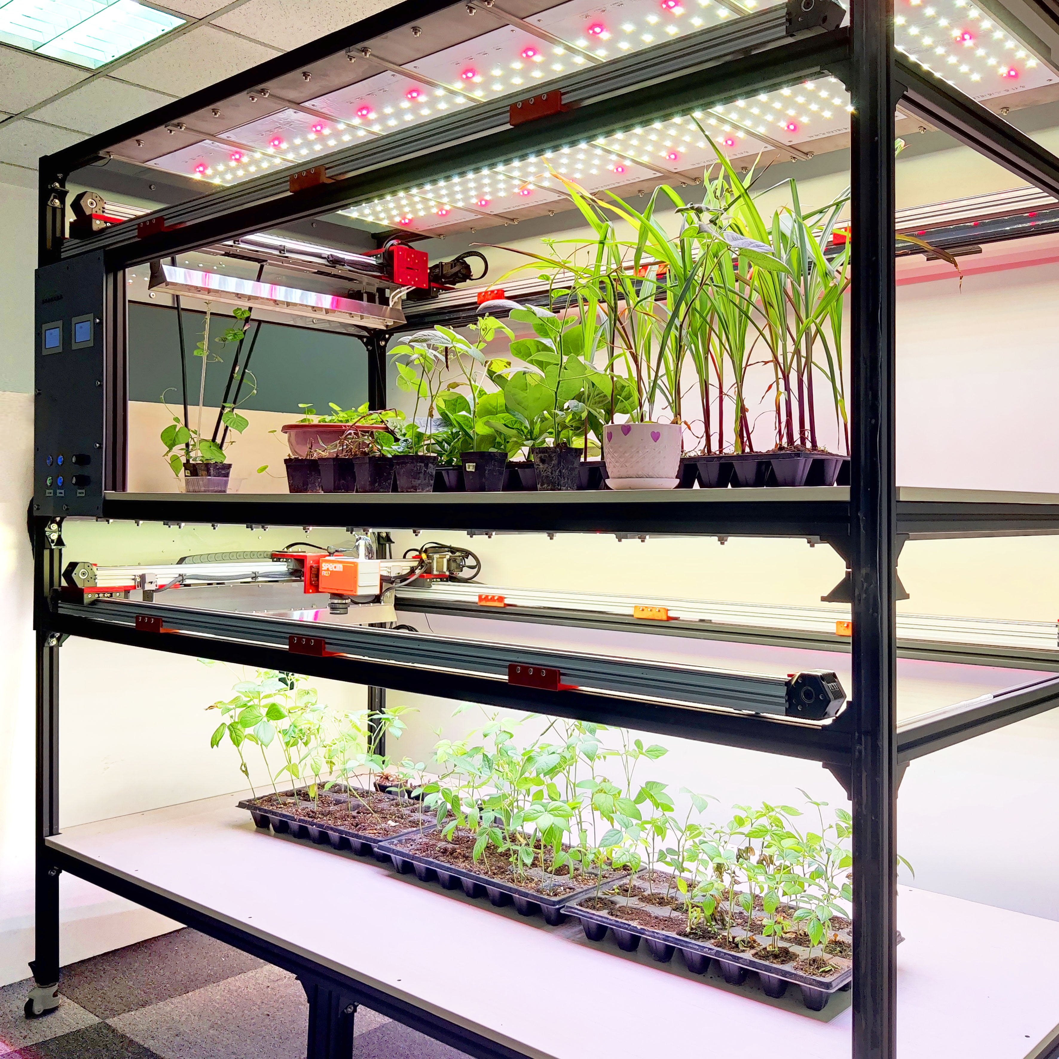 PhenoTron?复式智能LED光源作育与光谱成像剖析平台